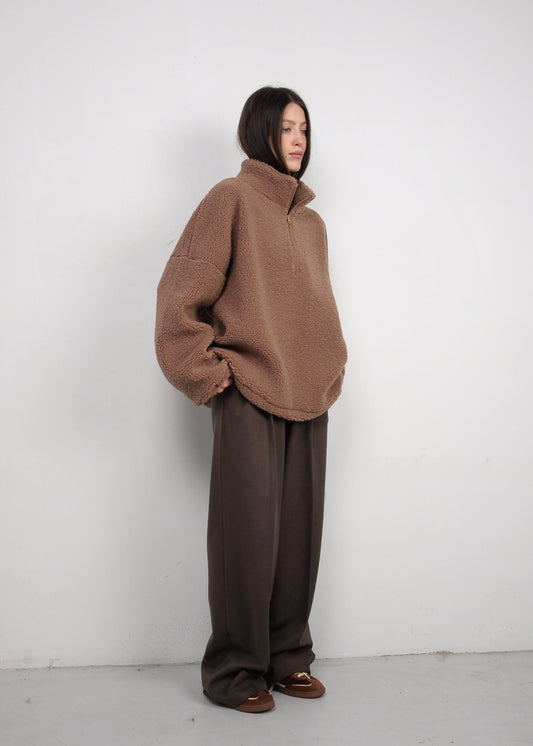 Флісова кофта з блискавкою