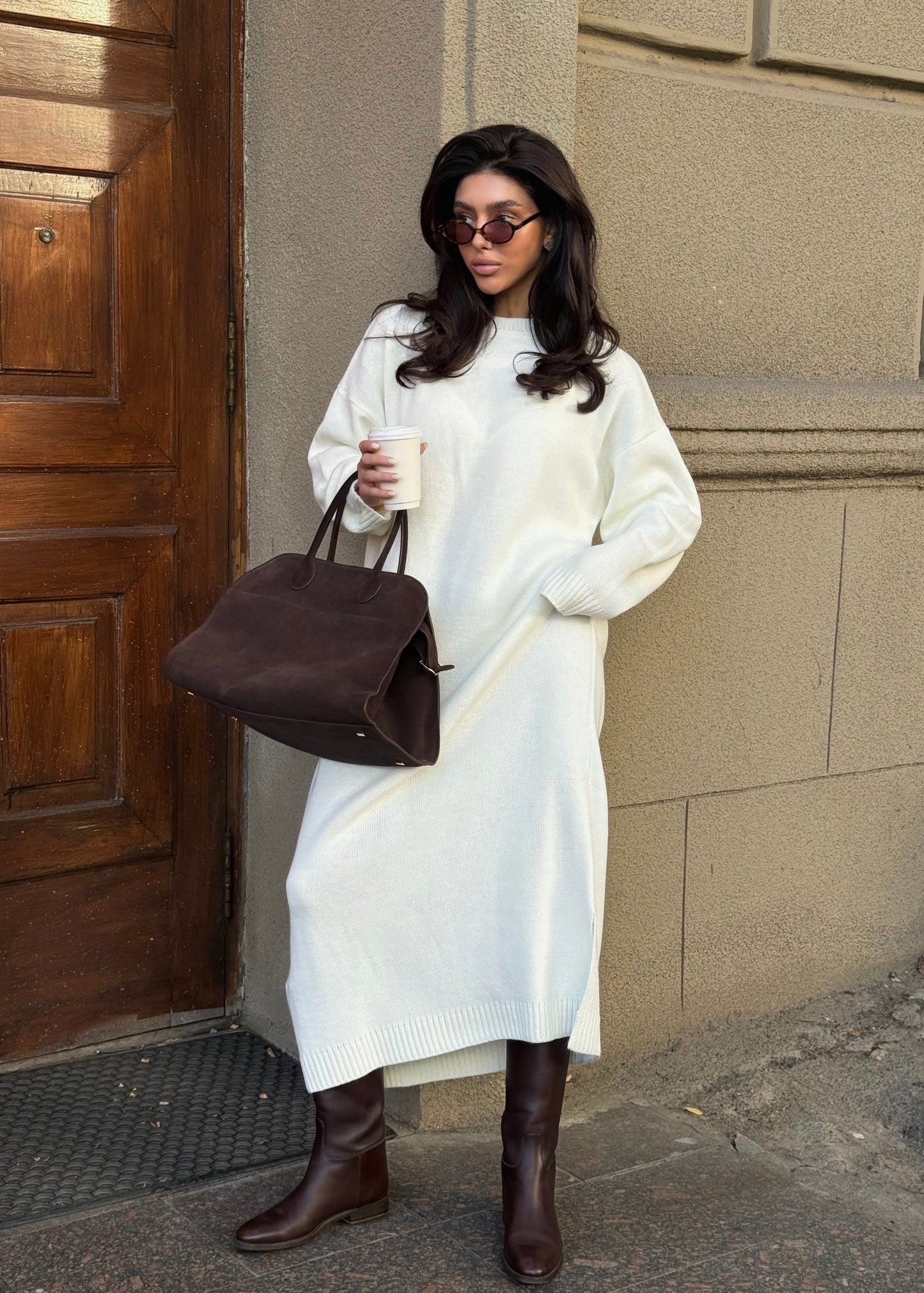 В’язана сукня вільного крою