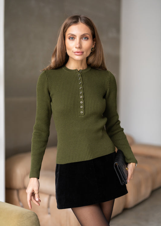 Лонгслів з бавовни