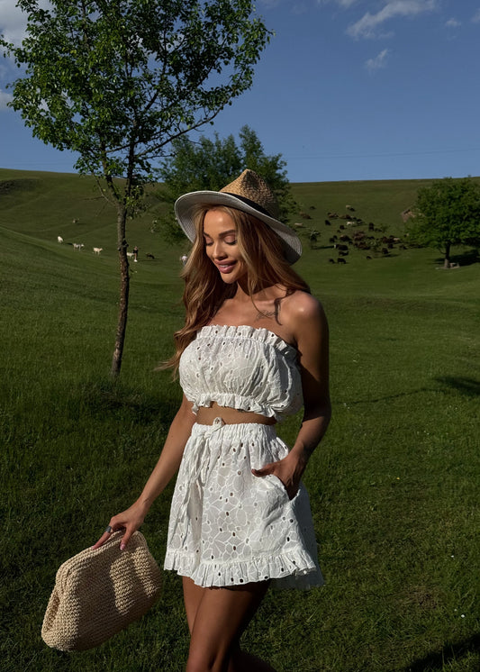 Сет-трійка з рюшами