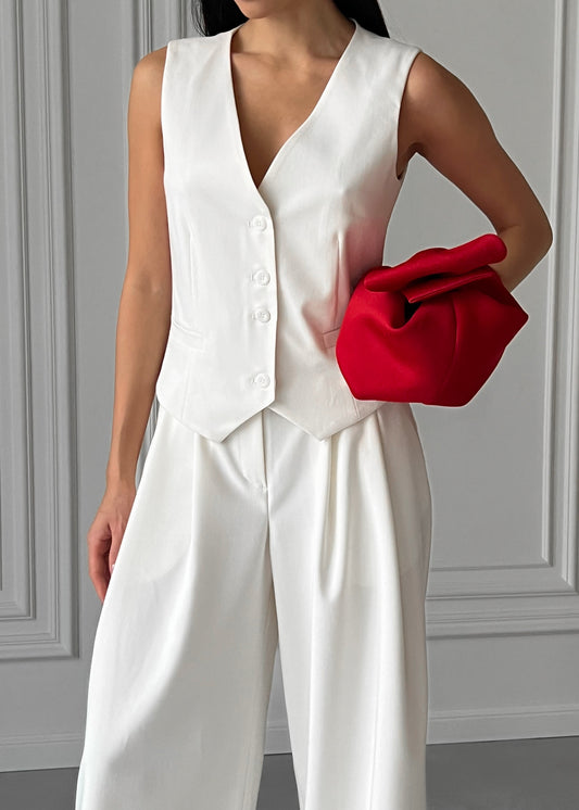 Костюм з палацо та жилету