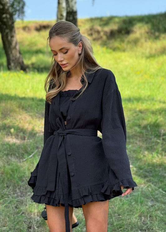 Сет-трійка з рюшами