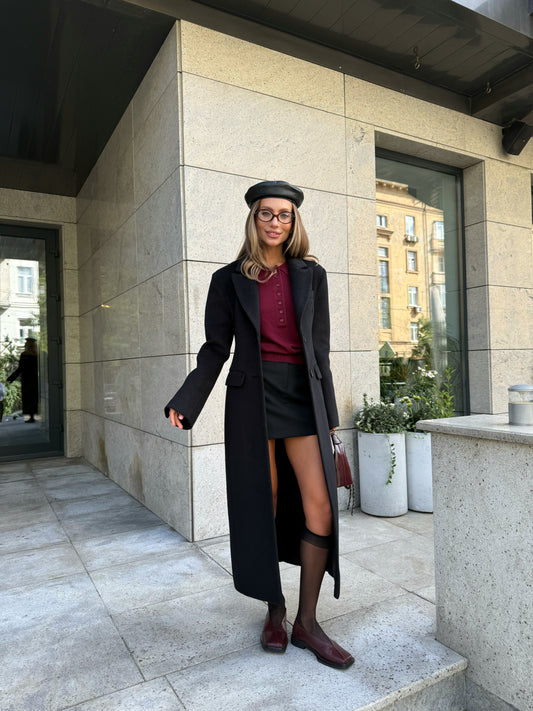 Силуетне пальто