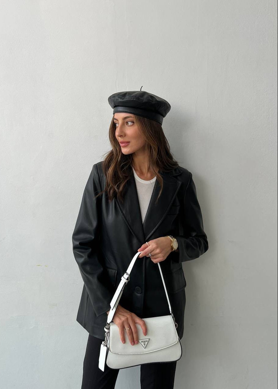 Жакет з екошкіри