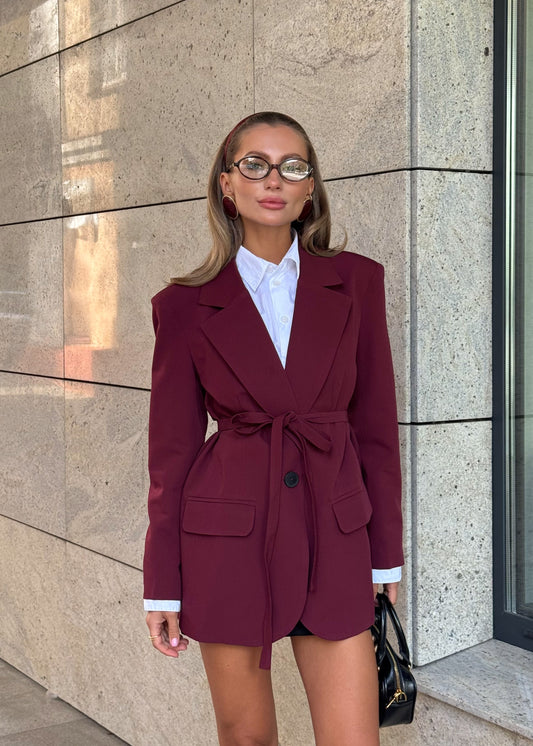 Жакет з паском