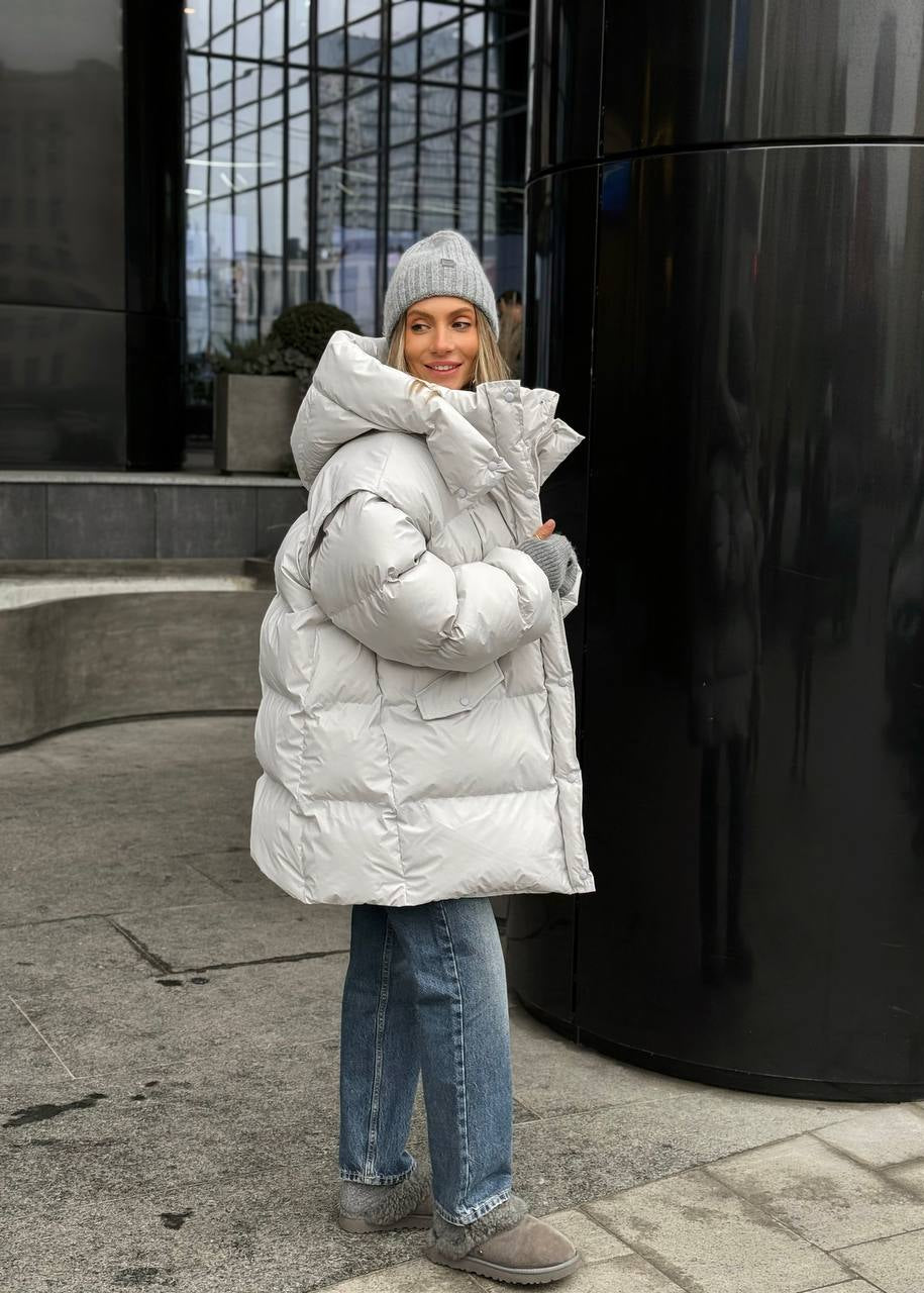 Зимовий пуфер-трансформер