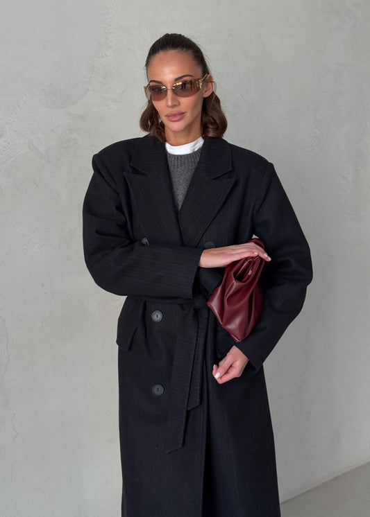 Класичне двобортне пальто