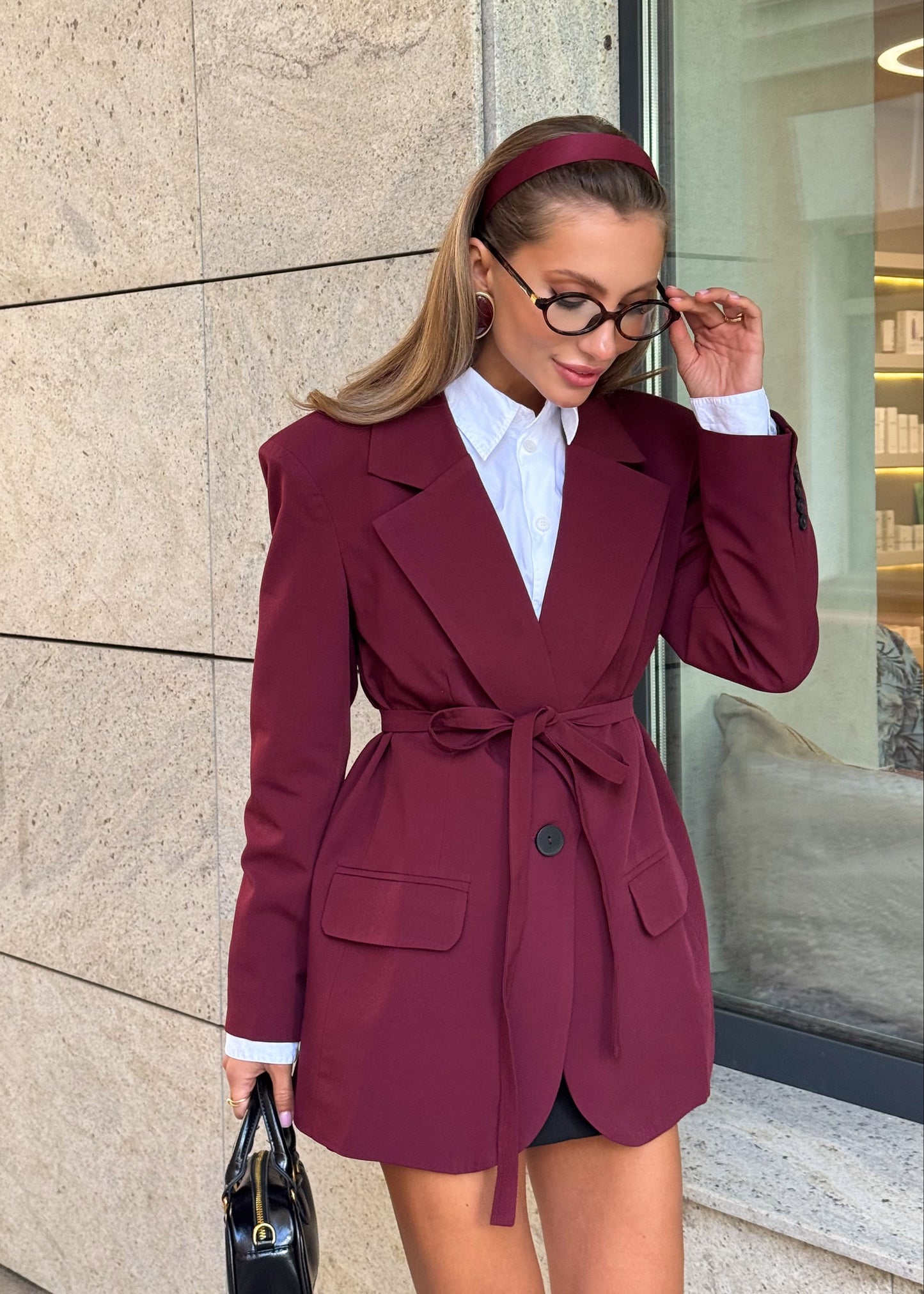 Жакет з паском