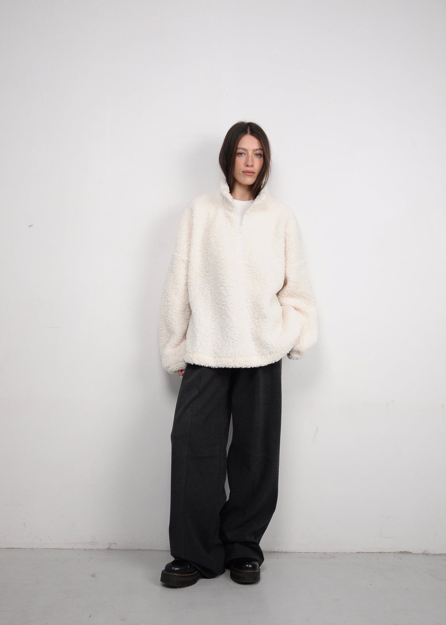 Флісова кофта з блискавкою