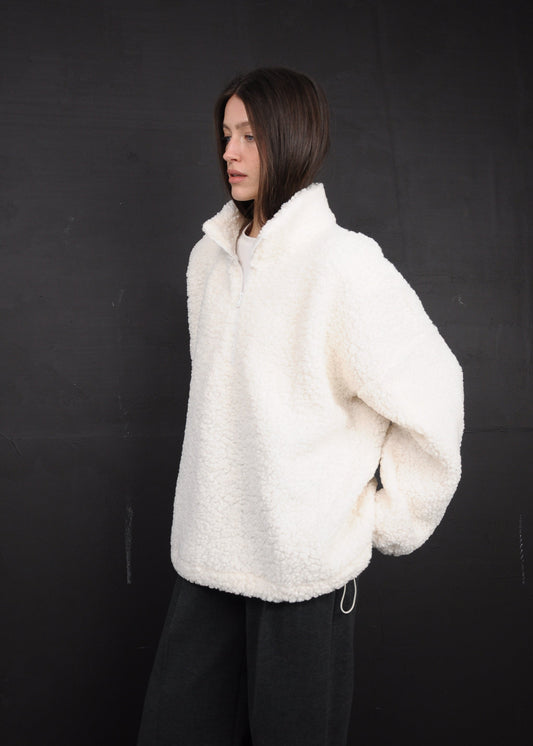 Флісова кофта з блискавкою