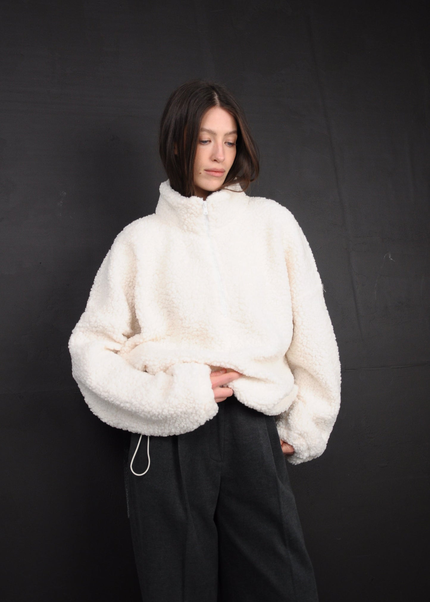 Флісова кофта з блискавкою