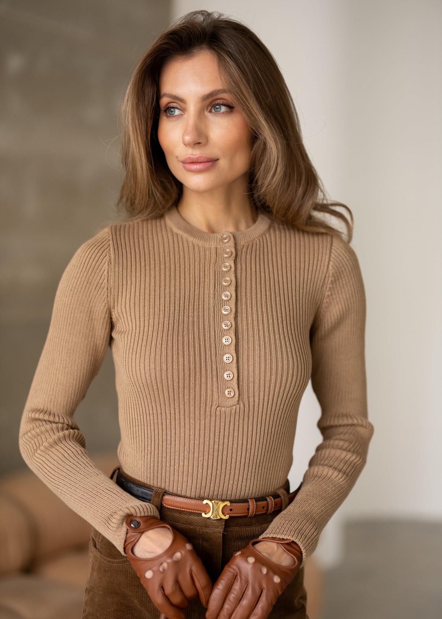 Лонгслів з бавовни