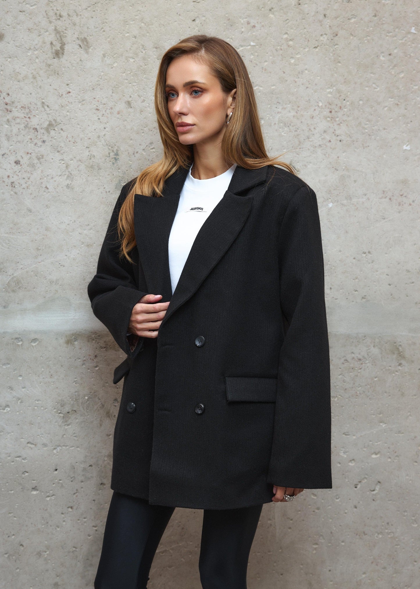 Утеплене пальто з вовни