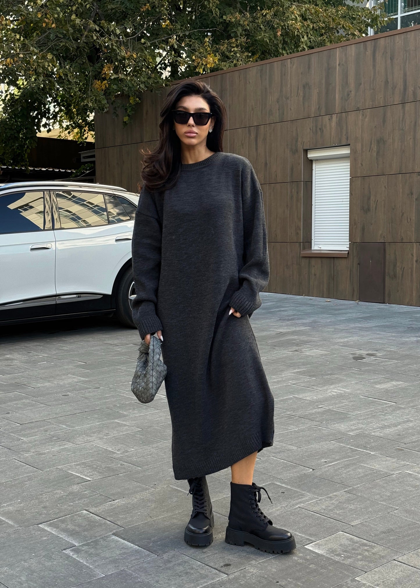 В’язана сукня вільного крою