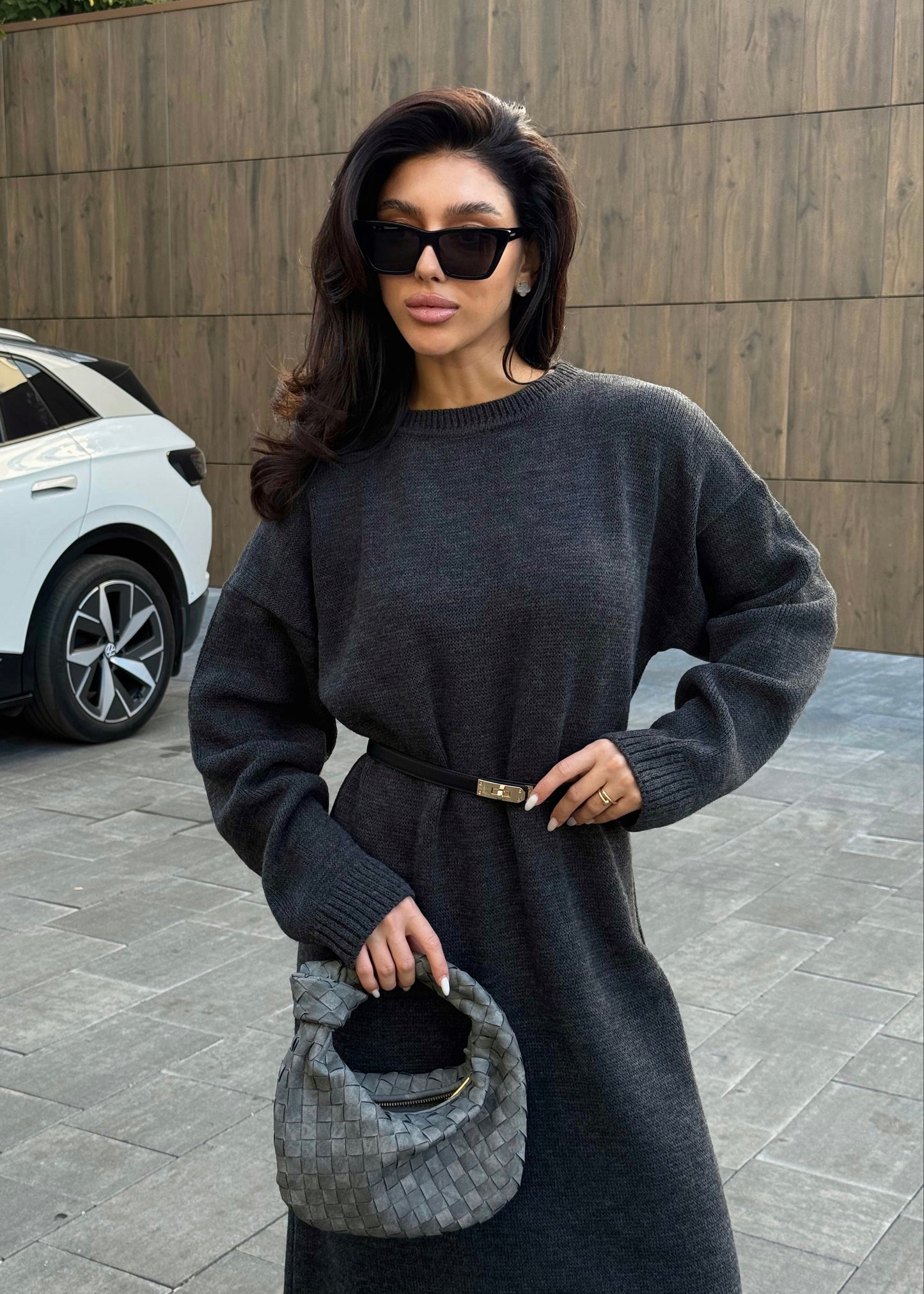 В’язана сукня вільного крою