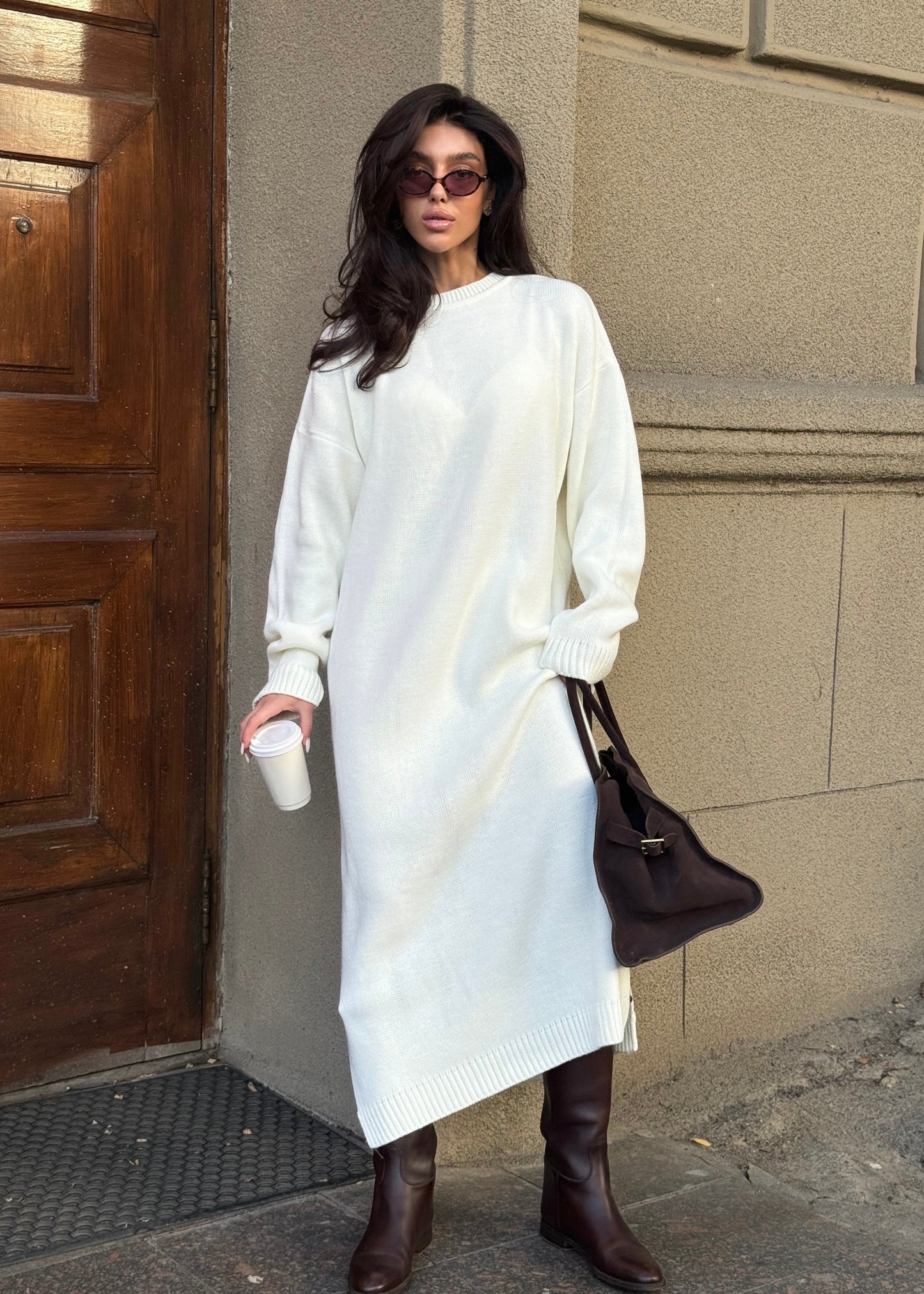 В’язана сукня вільного крою