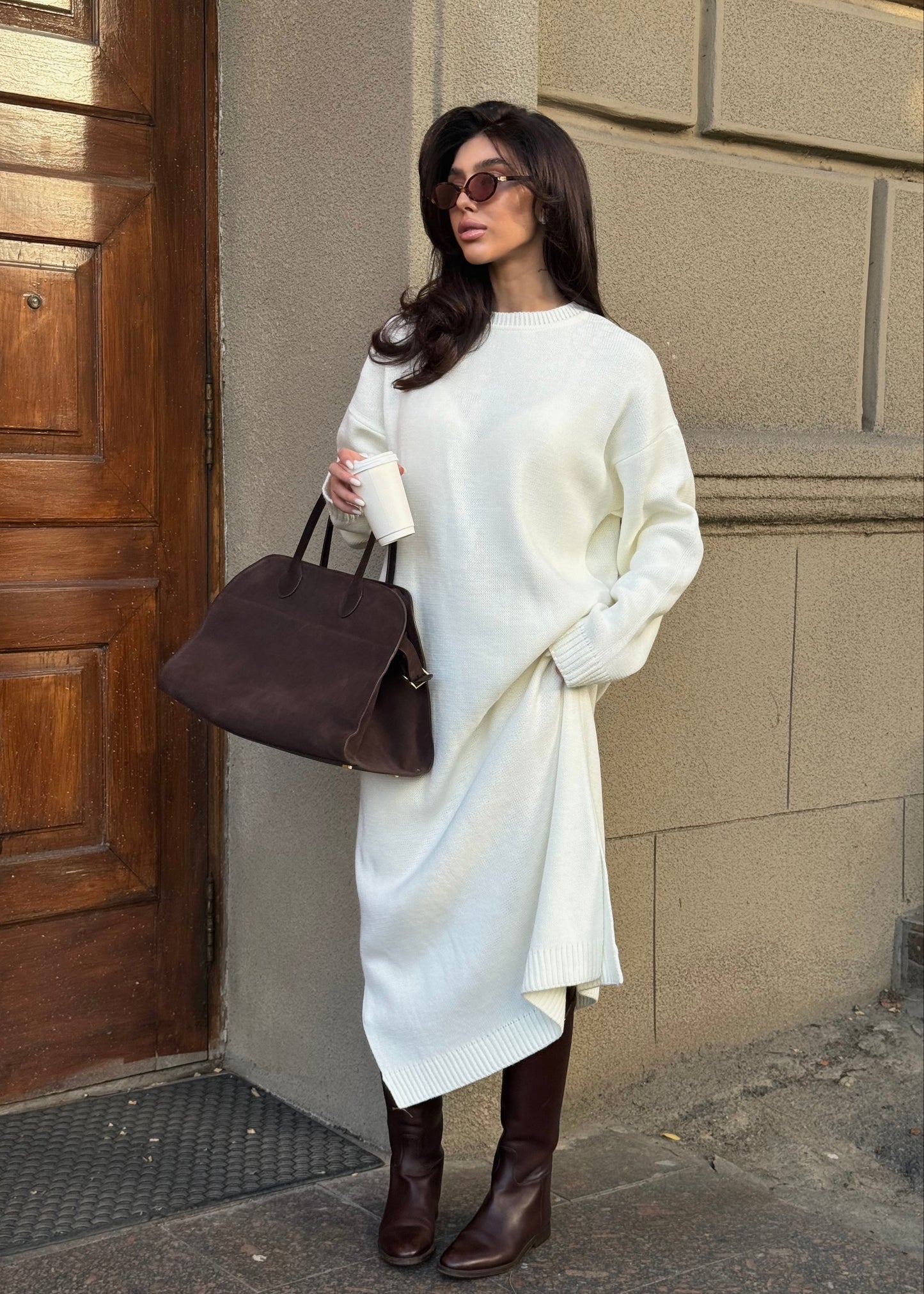 В’язана сукня вільного крою