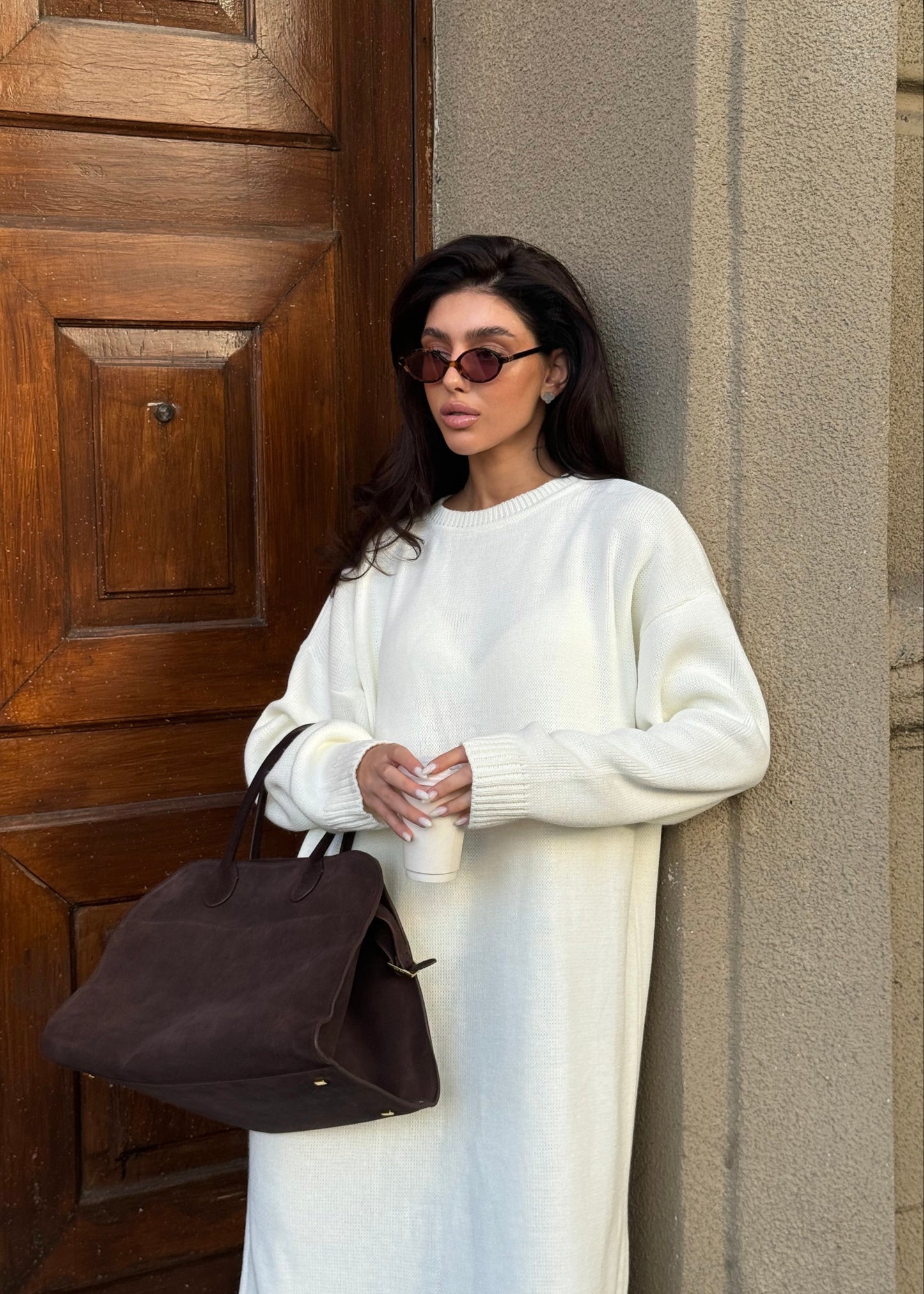 В’язана сукня вільного крою