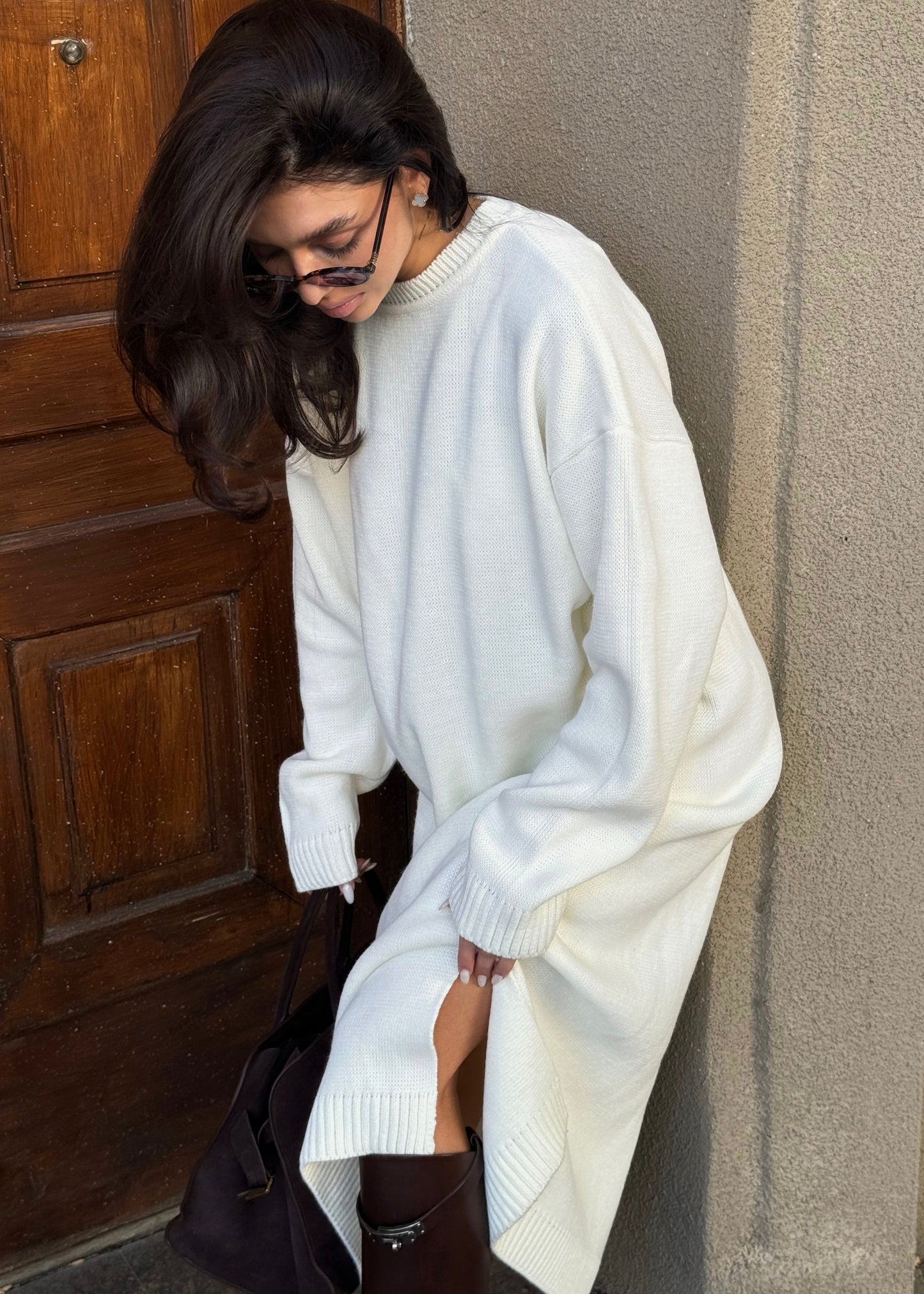 В’язана сукня вільного крою