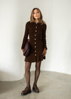 Трикотажна сукня з ґудзиками