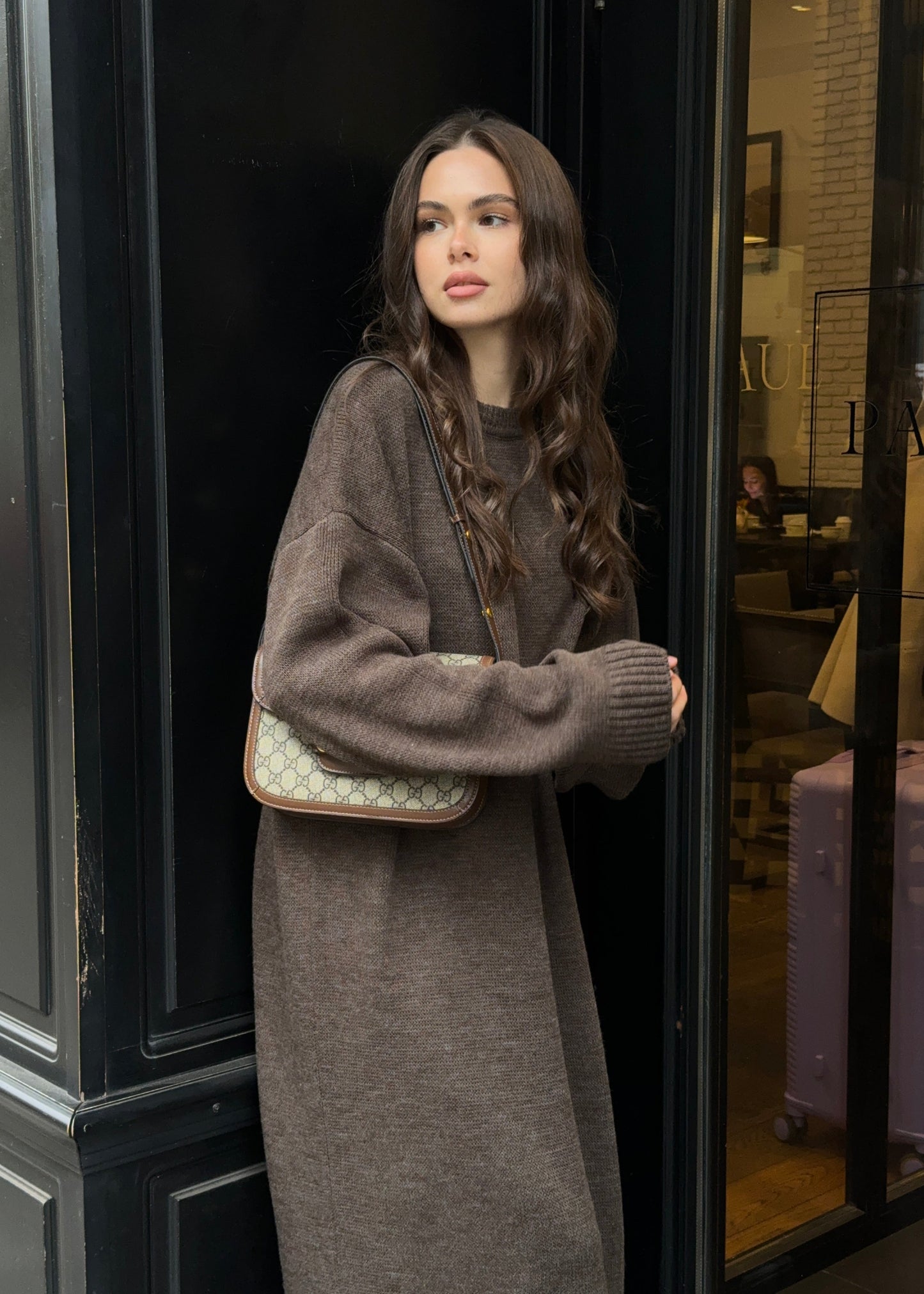 В’язана сукня вільного крою