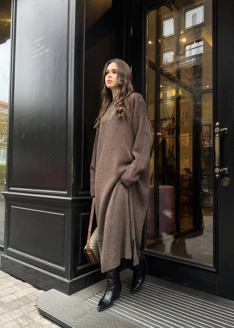 В’язана сукня вільного крою