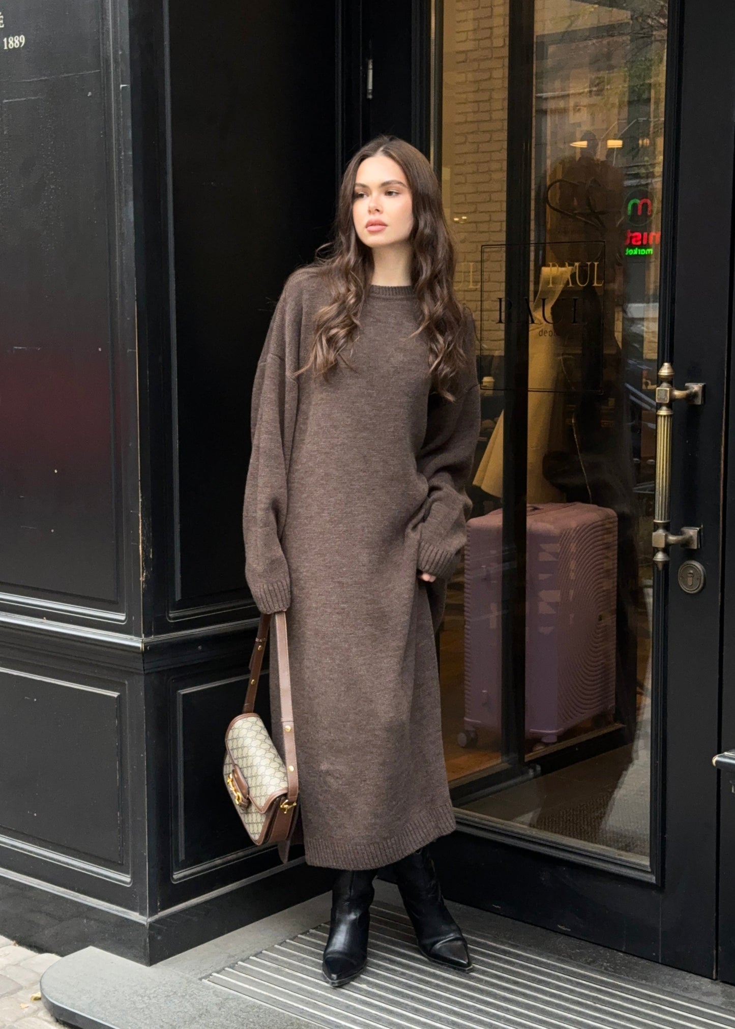 В’язана сукня вільного крою