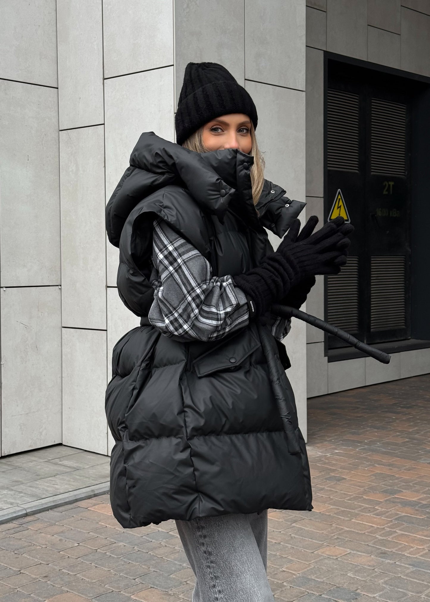 Зимовий пуфер-трансформер