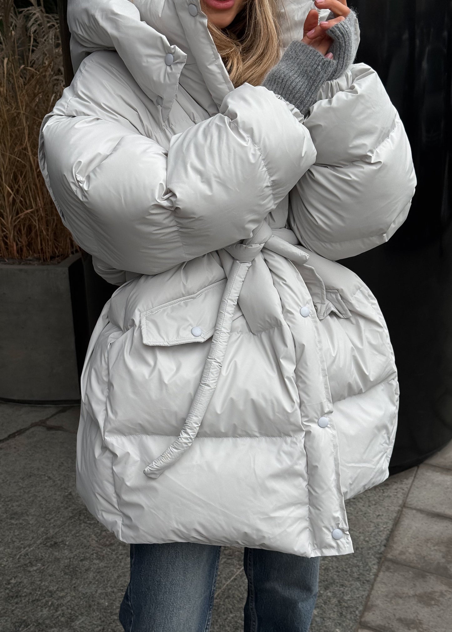 Зимовий пуфер-трансформер