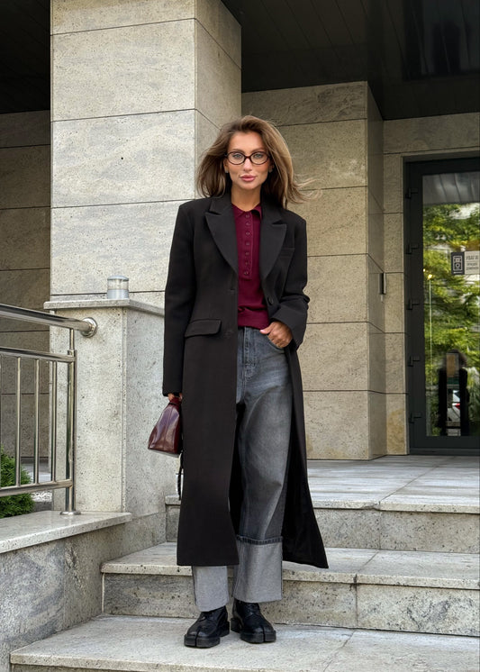 Силуетне пальто