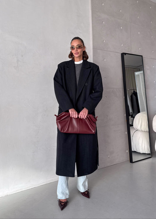 Класичне двобортне пальто