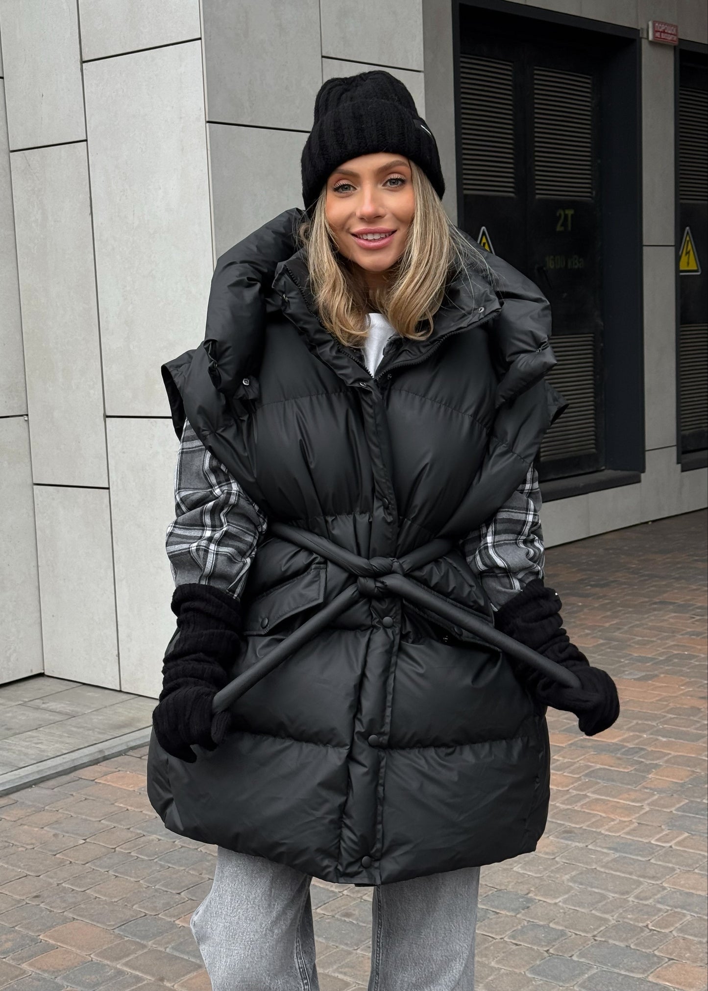 Зимовий пуфер-трансформер