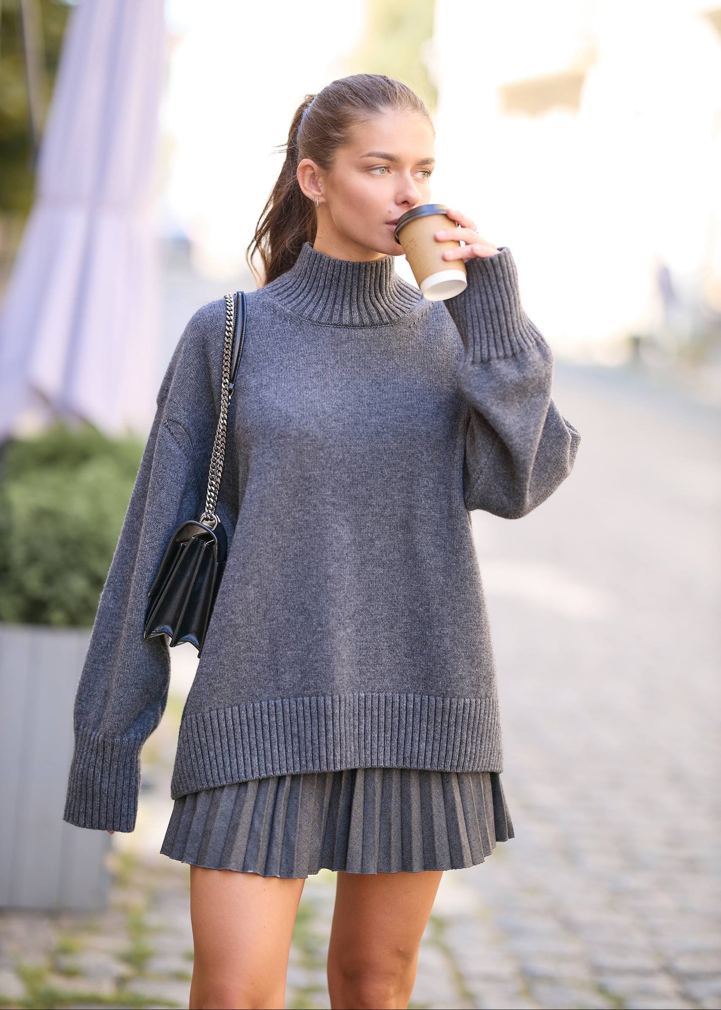 Светр з кашеміру та вовни